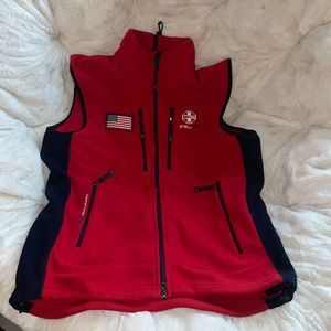 Men’s red Ralph Lauren RLX best size L